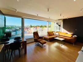 Hotel fotoğraf: Brno City Center Apartment with parking and a big terrace