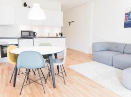 酒店照片: Cool 1-bed in Frederiksberg wbalcony