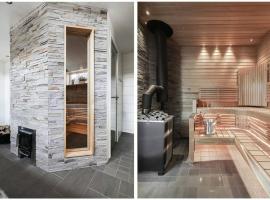 Фотография гостиницы: Spa cabin with jacuzzi and firewood sauna