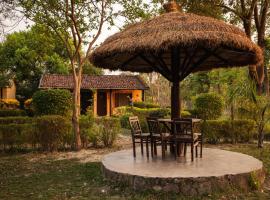 Bardia Riverside View Park Resort - FR and EN speaking, hotel en Bhurkīā