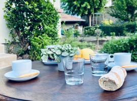 Le Beethoven、コルマールのホテル