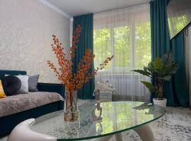Hotel fotografie: Комфортная 2х квартира в центре Кунаева, Mega Symkent, Цум