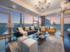 酒店照片: Luxury 2Br Condo Entertainment District Downtown CN Tower View Balcony Pool & Hot Tub