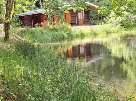 Фотография гостиницы: Chalet - gîte avec étang