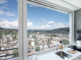 ホテル写真: Löwe Apartments Grau Neuhausen am Rheinfall