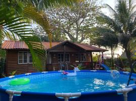 Hotel fotoğraf: Hermosa Cabaña en playa privada!Omoa, Cortès