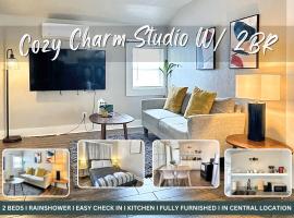 होटल की एक तस्वीर: Cozy Charm Studio W 2br I Fully Furnished Lilac2