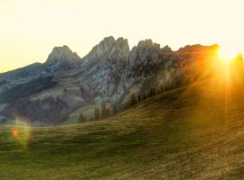 Mobilhome Jaunpass 208, hotel in Boltigen