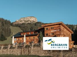 Auenhütte, Hotel in Hirschegg