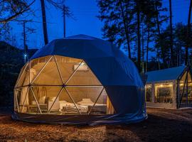 glampark Hinokiyunoyado Nagano，位于安昙野市的酒店