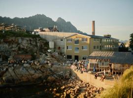 Trevarefabrikken, hôtel à Henningsvær
