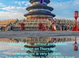 East Sacred Hotel ᴸᴱO Cover most of needs ---Foreign Accept English-Speaking Team--- 2 mins-walk to Subway丨Customized Tour Better-Live like a Local丨Near Tiananmen Forbidden丨Free Laundry,coffee,snacks and wifi-unlimited Software Leo