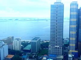8 Adriatico Manila Condotel Sea View Corner Unit Near St Lukes Clinic，位于马尼拉的酒店