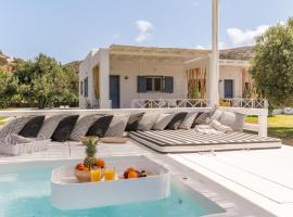 Ow Andros Suite 5,Private Whirlpool, hotel din Ándros