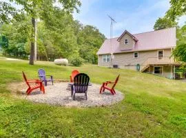 Modern Eckerty Home with Deck on Patoka Lake!