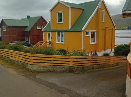 Det lille gule hus, hotell sihtkohas Trongisvágur