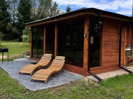 Cabin Juodupė, hotel en Endriuškaičiai