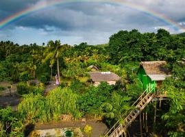Tanna Volcano View Tree House, hotel en Lankourou