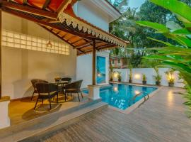 Villa Shambhala Luxury Villa with Private Pool close to Anjuna Vagator, hotel v destinaci Verla