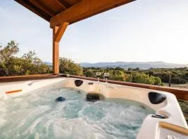 Stylish Country Home with Hot Tub and Amazing Views on 40 Acres