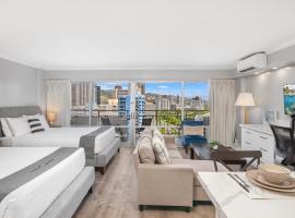 Waikiki City View at the Ilikai, Close to Beach、ホノルルのホテル