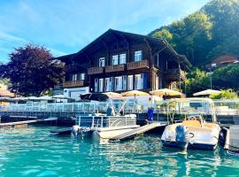 Boutique Hotel Niesenblick - direkt am Thunersee gelegen mit SELF CHECK IN & digitaler Rezeption, hotel v destinaci Oberhofen am Thunersee