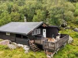 Stavtjørn Alpine lake haven, hôtel à Vikeså