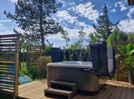 Chalet JACUZZI/spa privatif PERCE NEIGE, hotel en Plombières-les-Bains