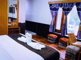 !!! Hotel Hilltop at Mall Road Manali !!! With Open Terrace !! Family Hotel !!, готель у місті Маналі