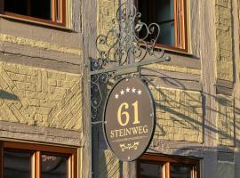 Ferienwohnungen Steinweg 61, hotel in Quedlinburg