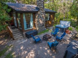 Le1601 - Le Petit Renard - Chalet spa et plage, hotel in Sainte-Lucie-de-Doncaster