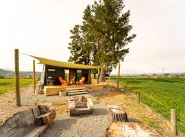 Te Manahuna Glamping Tiny House, hotel in Fairlie