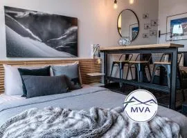 Alpenglow Lodge Queen Boho Studio by MVA