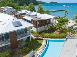 Courbaril Hôtel、レ・トロワ・イレのホテル