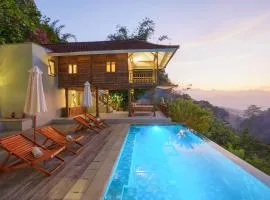 Ocean & Mountain View Villa, Waterfalls, Munduk Eco-Luxe by Santrian