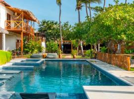 Rancharia Charme Beach, hôtel à Atins