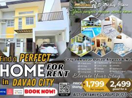 Cozy 4BR Diamond near Airport D'Arches Place, Hotel in Davao City