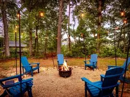 Whimsical Garden Escape -Fire Pits, Art & Nature Near Asheville