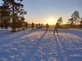 Myntloftet med inglasad bubbelbad, ξενοδοχείο σε Borlänge