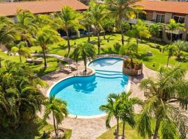 2 Min Walk To Eagle Beach W Pool, Gym & Spa, hotell i Palm-Eagle Beach