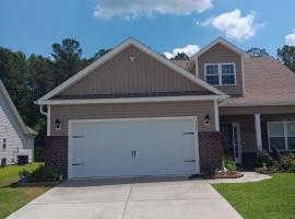 Bedroom in Modern Home near Myrtle Beach SC, hotel in Conway