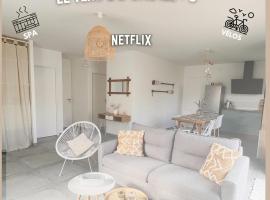 Jolie maison neuve avec SPA et vélos inclus, proche la Cotinière et 5 min des plages, hotel v destinaci Saint-Pierre-dʼOléron