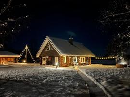 Mäeküla Järve Palkmaja, hotel v destinaci Viljandi
