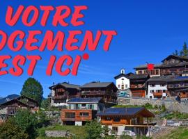 Gite du pèlerin-Chalet de montagne jusqu'à 20 personnes, hotel in Orsières