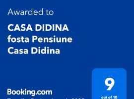 CASA DIDINA fosta Pensiune Casa Didina, ξενοδοχείο στο Μπακάου