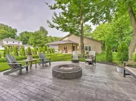 Shipshewana Guest House with Fire Pit!