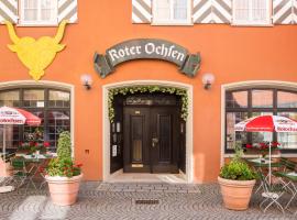 Brauereigasthof-Hotel Roter Ochsen, hotel em Ellwangen