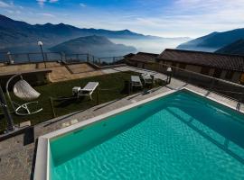 Terrazza a Lago - Condo modern two-storey flat with pool and terrace, hotel in Parzanica