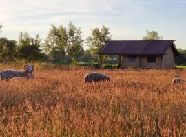 Luxury Safari Tent near Veluwe, hotel in Klarenbeek