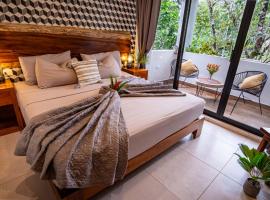 Aqua Viva, Pool, AC, Internet, Beach club, hotel v destinaci Bacalar